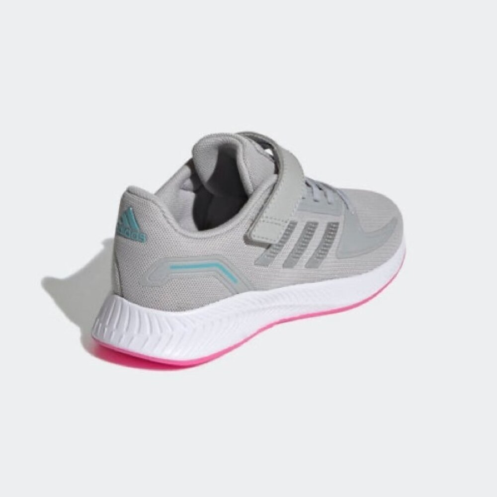 Adidas Gray and Pink Performance Sneakers